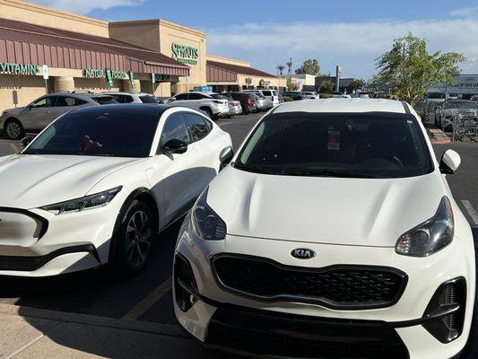 employee parked in handicap spot with no proof of being handicap