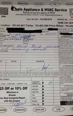 Apple Appliance & HVAC service