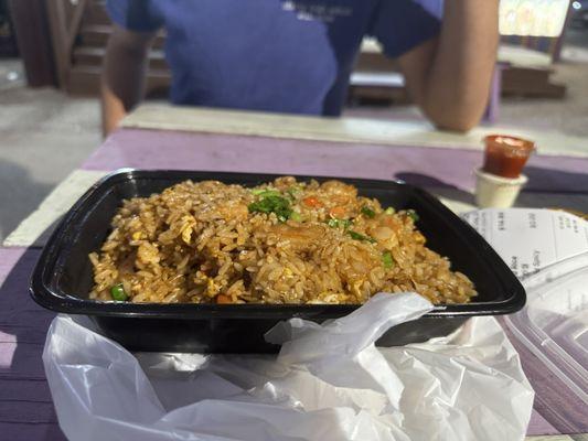 Shrimp fried rice