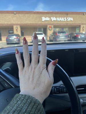 Festive nails for the holidays!