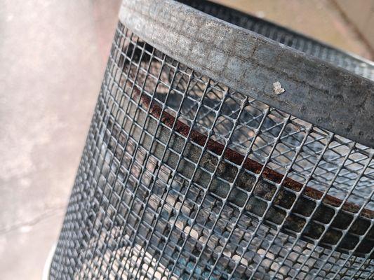 After taking a hammer to them to get them unstuck. This was the day after purchase.