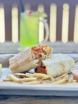 Summer Menu: BLT Chicken Wrap