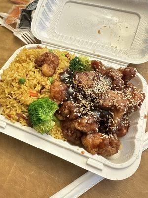 Sesame chicken
