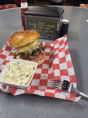 SNCO club burger, so filling and tasty. 10/10 would have again.