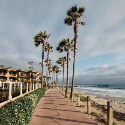 Boardwalk on Coast Line in PB