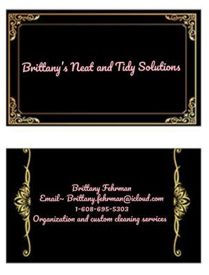 Brittany’s Neat and Tidy Solutions