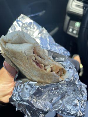Breakfast burrito.