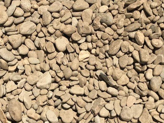 3/4" to 1 1/2" Loose River Rock