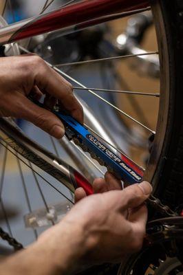 Time for your annual Tune-Up? We also do bicycle repair & maintenance with some of the fastest turnaround time in the Frederick area!