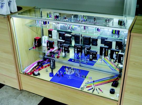 Lot's of vape gear to choose from, including mechanical mods, box mods, RDAs and more.