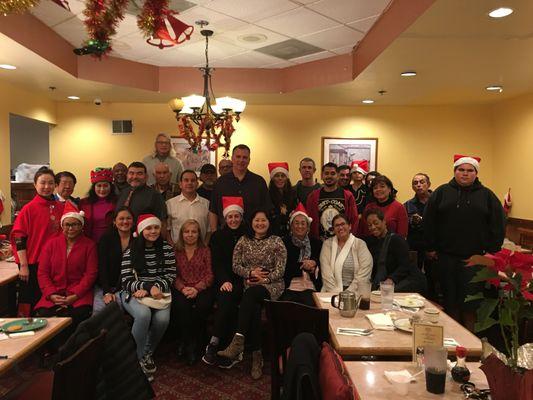 New year dinner with our patient families!