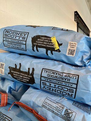 All natural hardwood lump charcoal