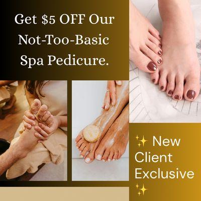 New Client Special - $5 OFF. Valid January 6- March 5
