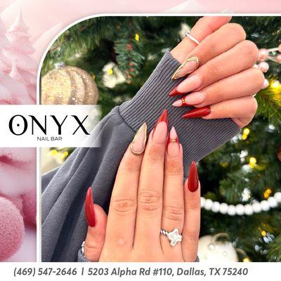 Celebrate the magic of Christmas with us! Treat yourself to a festive manicure and enjoy the holiday spirit.