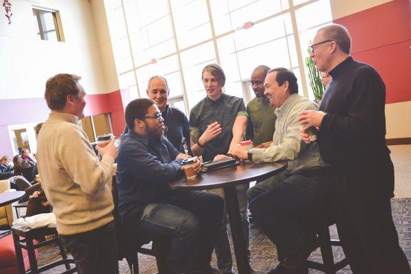 Fellowship in the Atrium