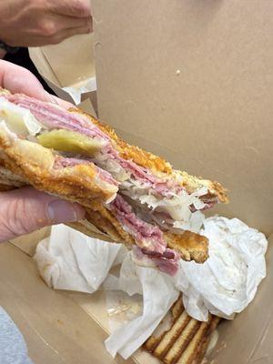 Reuben panini