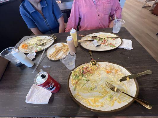 Obviously we loved the food small platter Joojeh (not so small - not that it's an issue)