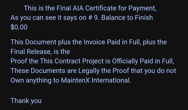 MaintenX International