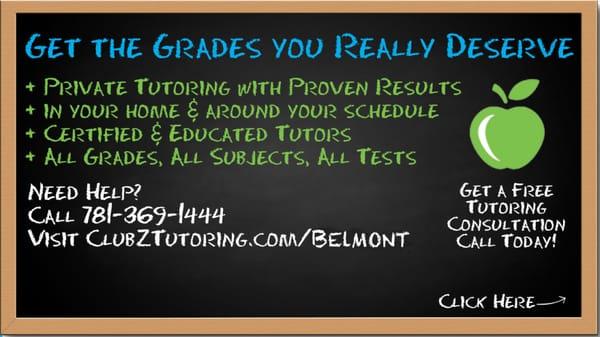Club Z In Home Tutoring Services