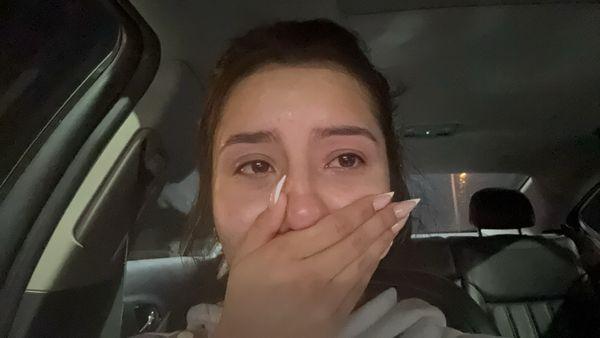 Entirely uneven I had thick brows walking in!