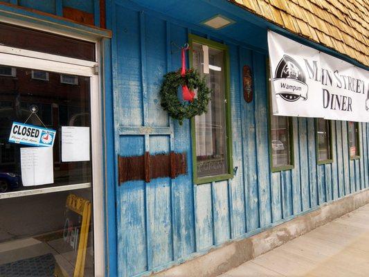 Outside... needs work