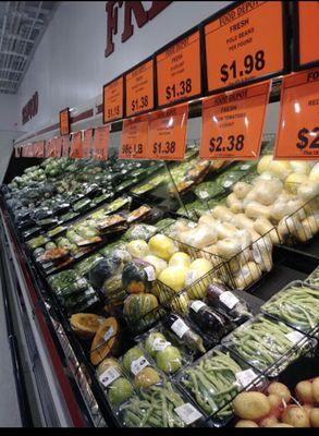 Produce aisle