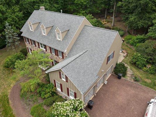 CT Landmark New Roofing System installed in Jamison PA.