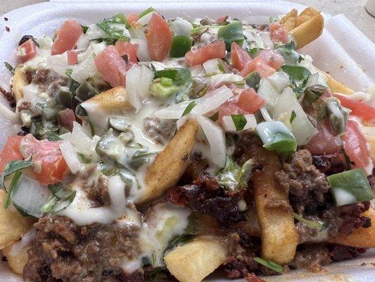 Had to go get some dump truck fries last night!!!!!