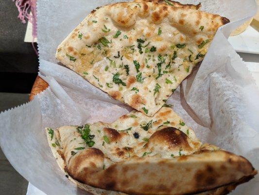 Garlic naan.