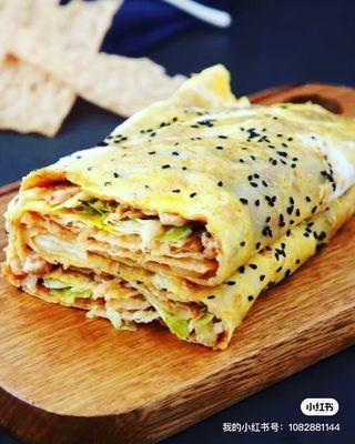 jian Meijuns Handmade Jianbing Crispy Omelette Pancake wrap(Cage-Free Egg)()