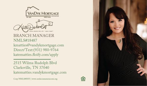 Stephanie Helie - VanDyk Mortgage Corporation
