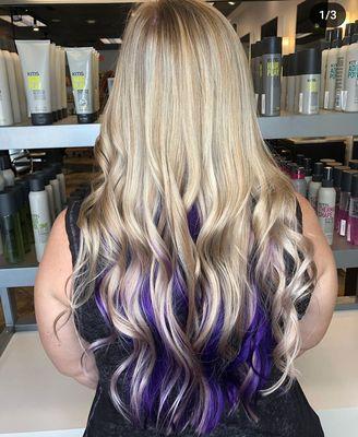 Love the purple. After photo