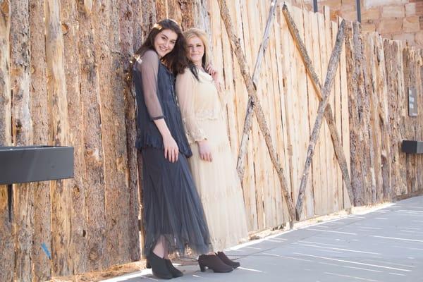 Yes! We have feminine dresses, lots of lace and wonderful Corky's Shoes!!
We carry sizes XS to 3X and in shoes sizes 5 to 11 in many styles