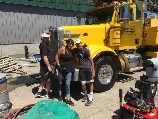 Peterbilt detailed for Sebastopol Apple Blossom parade