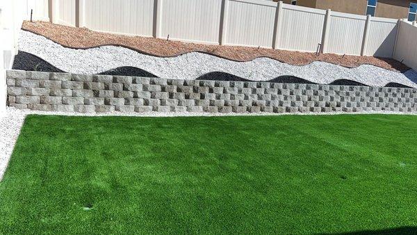 complete backyard design