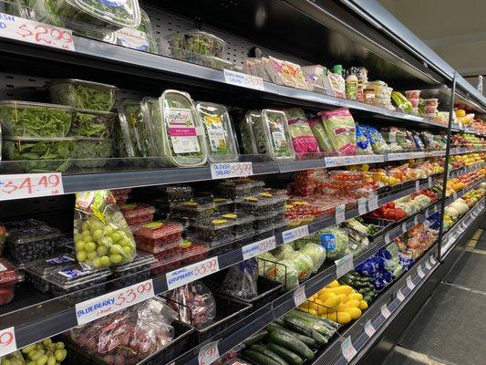 Brand new refrigerated section