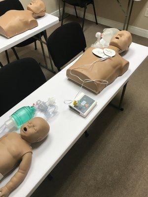 Mannequins with instant feedback