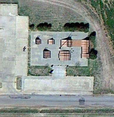 Aerial photo from Google Maps.