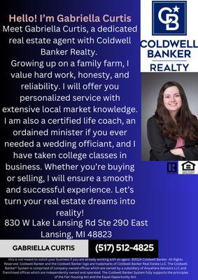 Gabriella Curtis - Coldwell Banker Realty
