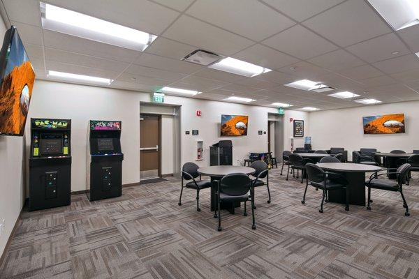 Game room for our clients!