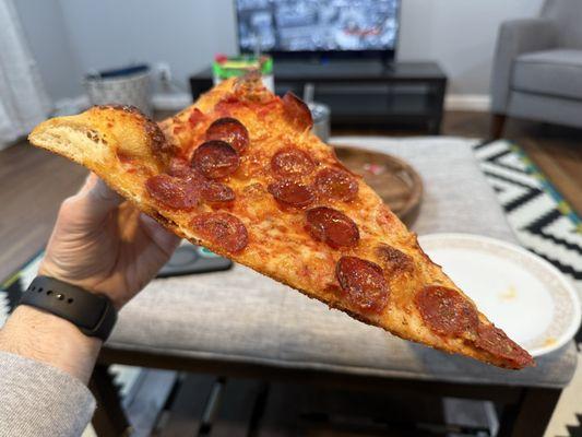 No flop, just flavor! Pepperoni*