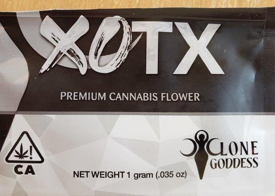 XOTX Ginseng OG by Clone Goddess.