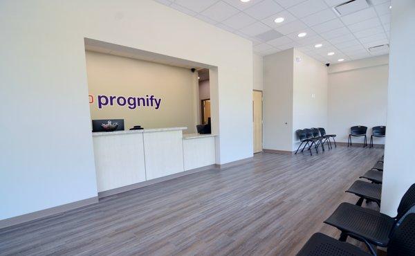 Prognify Urgent Care Westland Reception