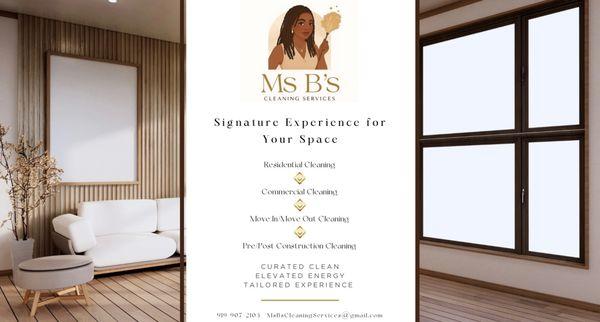 Ms B’s Cleaning Services