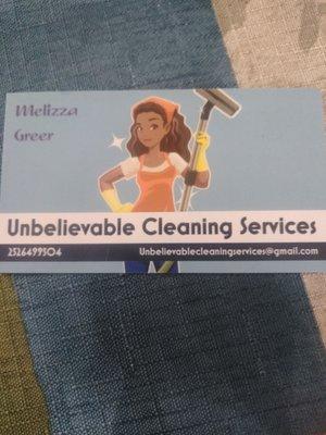 Unbelievable Cleaning Service
