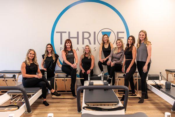 Our Awesome Team of Pilates Instructors.