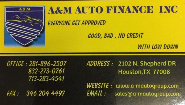 A&M Auto Finance