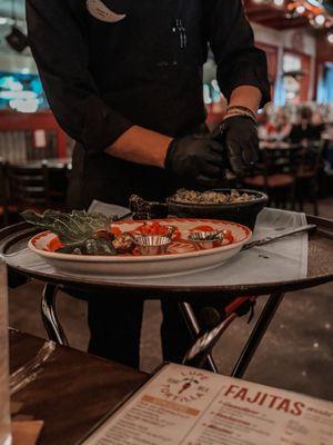 Table side Guac