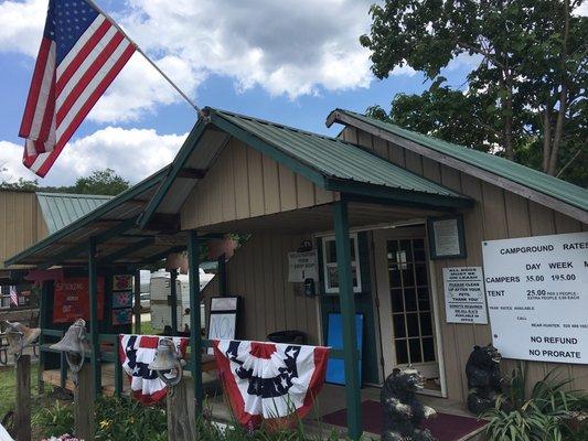 Front side of the restaurant