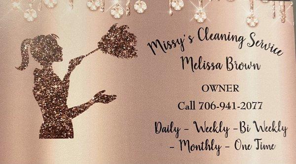 Missy’s Cleaning Service
